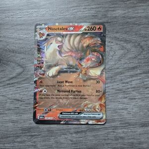 Ninetales ex #38 Pokemon Scarlet & Violet 151 Holo Card